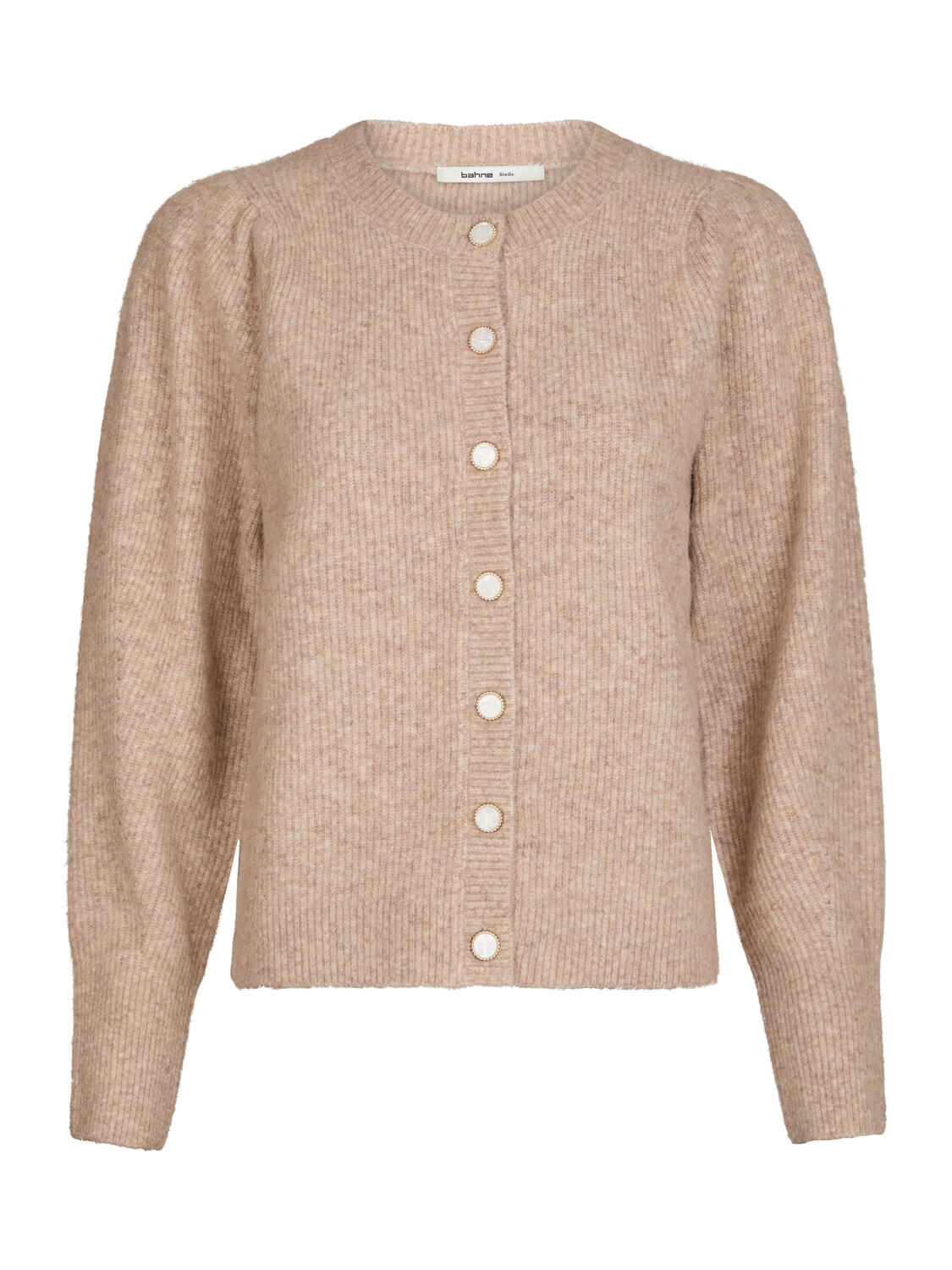 Buni strik cardigan - Sand Melange